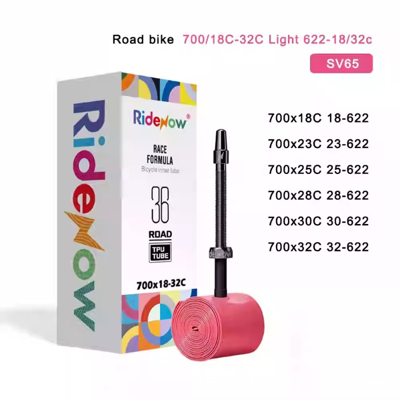 Inner Tube 700C - Ridenow buse métallique améliorée 700c Tpu