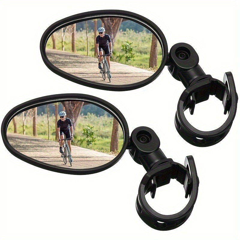 Mirror Handlebar Convex - Rétroviseurs de vélo 1/2 pièces, rétroviseur