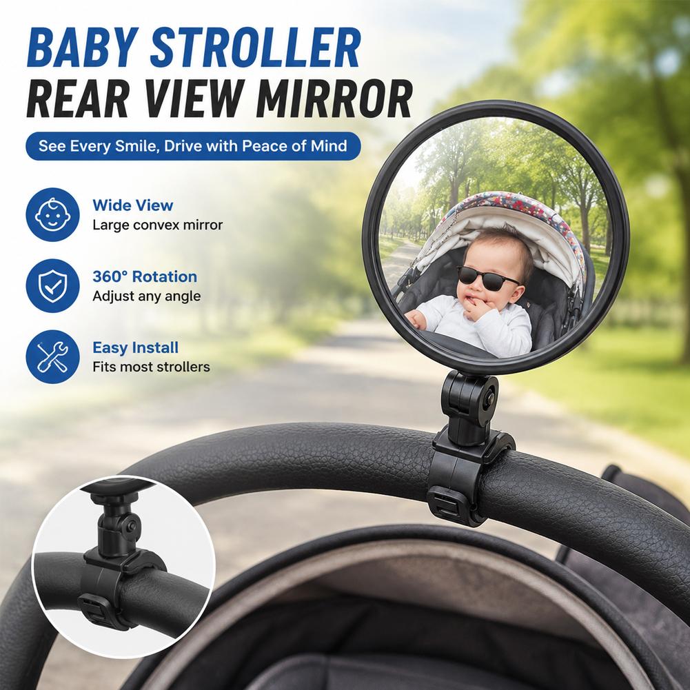 2 rétroviseurs de vélo réglabl - Mirror Handlebar Convex avis et prix