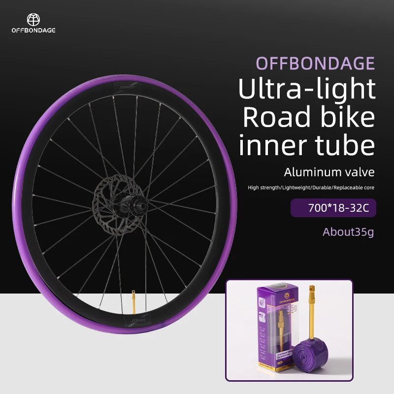 OFFBONDAGE-Valve en aluminium  - Inner Tube 700C avis et prix