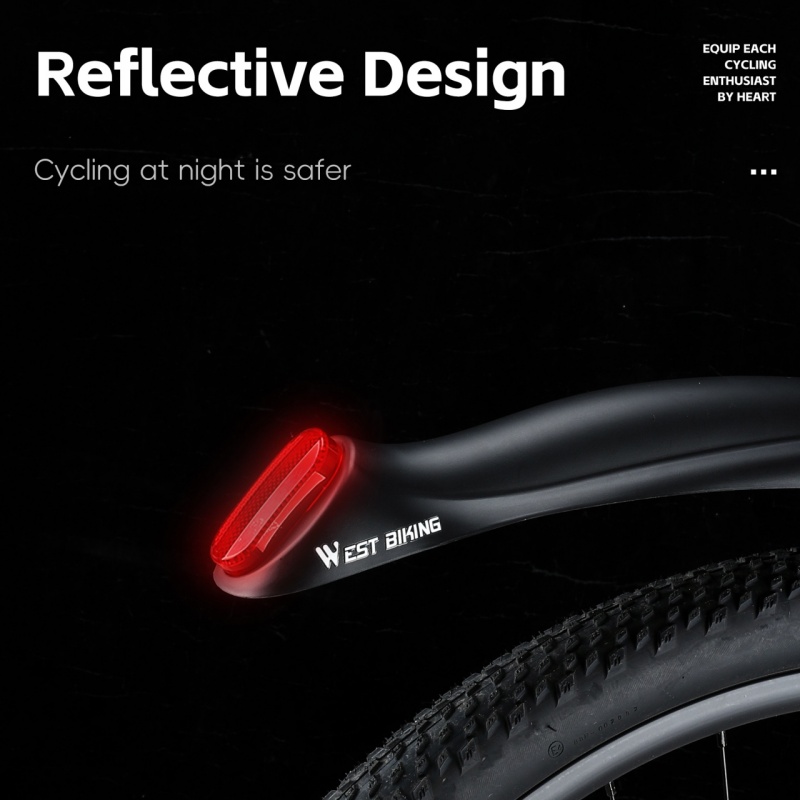 WEST BIKING – garde-boue réflé - Fender Mudguard Set avis et prix