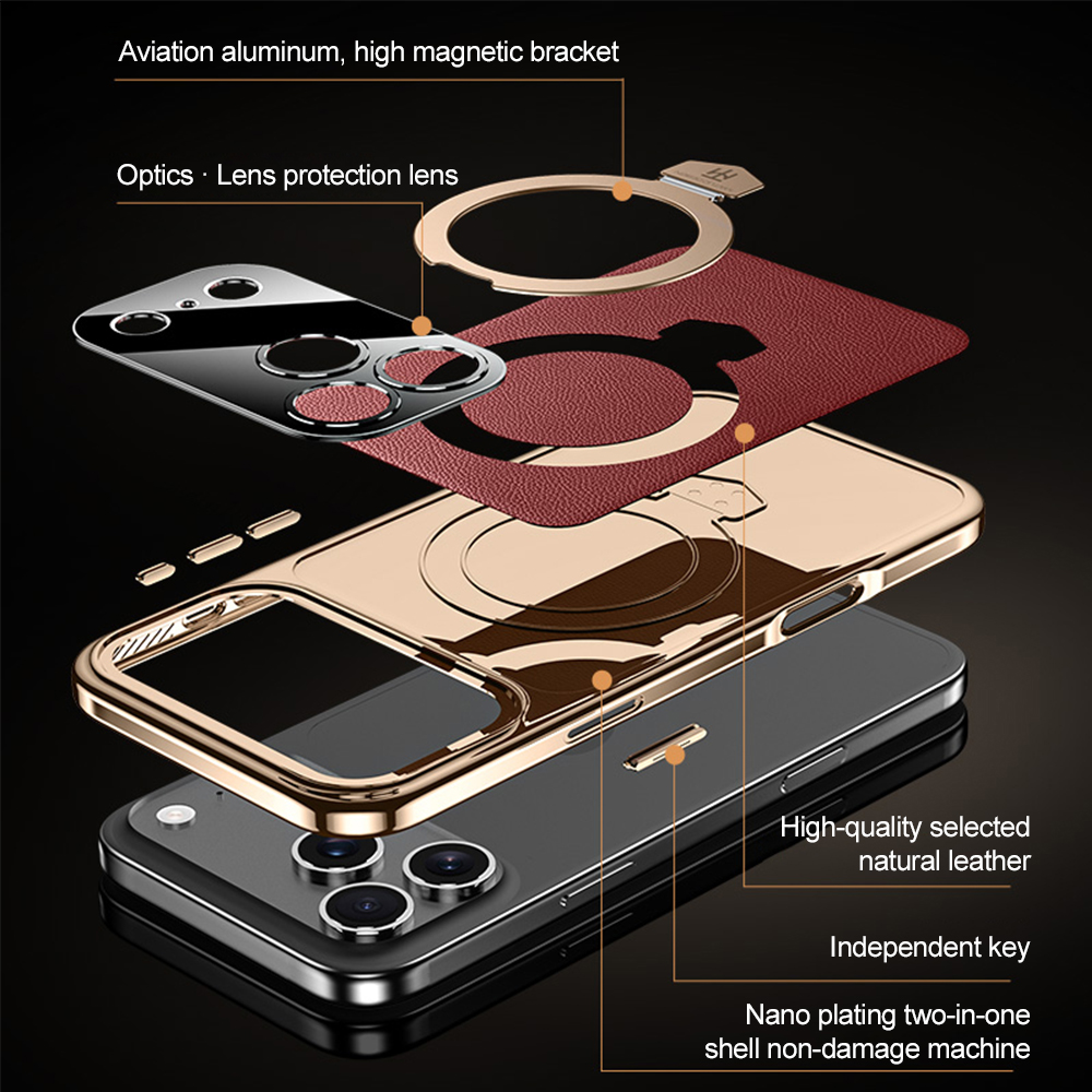 Coque magnétique pour Apple iP - Kickstand Adjustable avis et prix