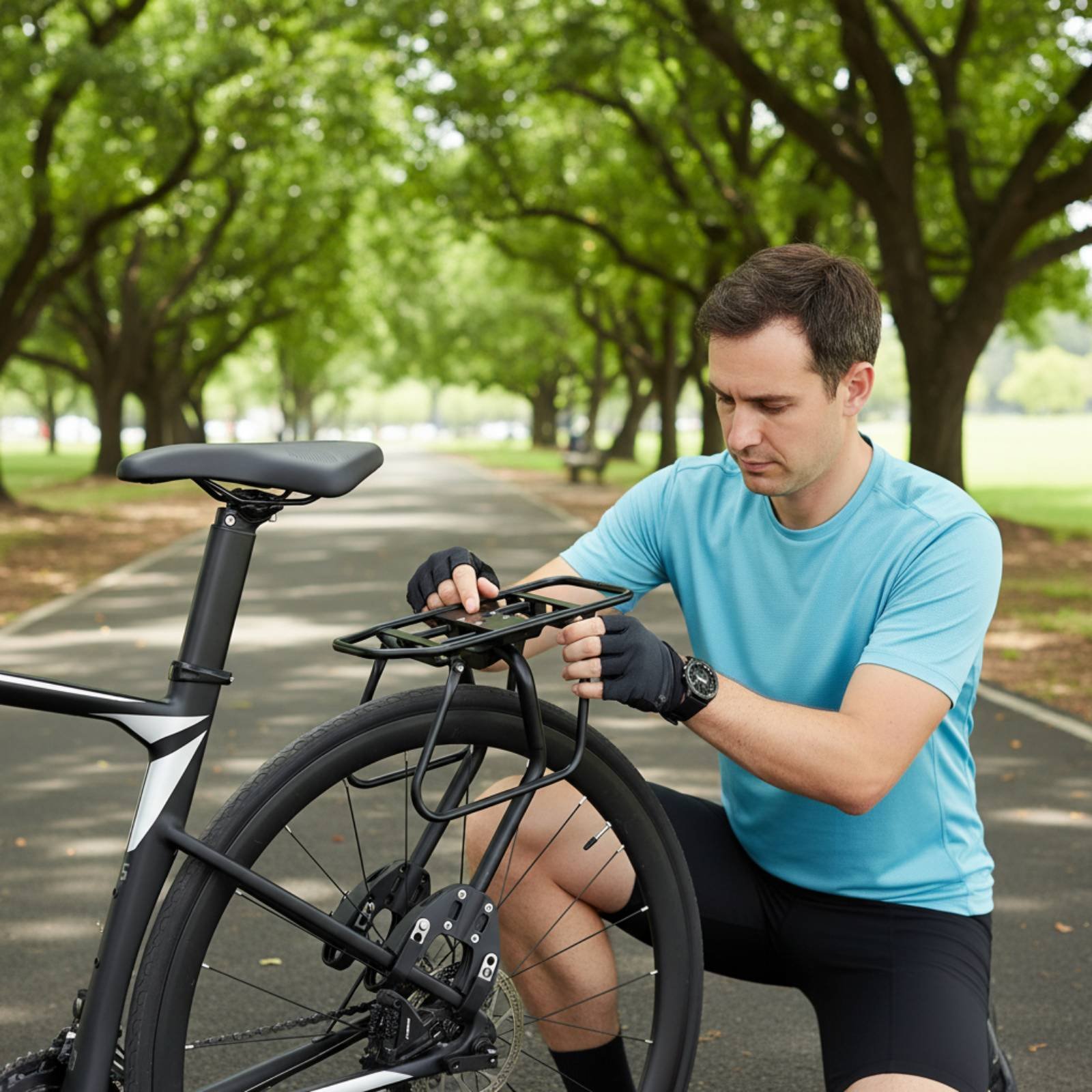 Porte-bagages arrière de vélo  - Cycling For Commute avis et prix