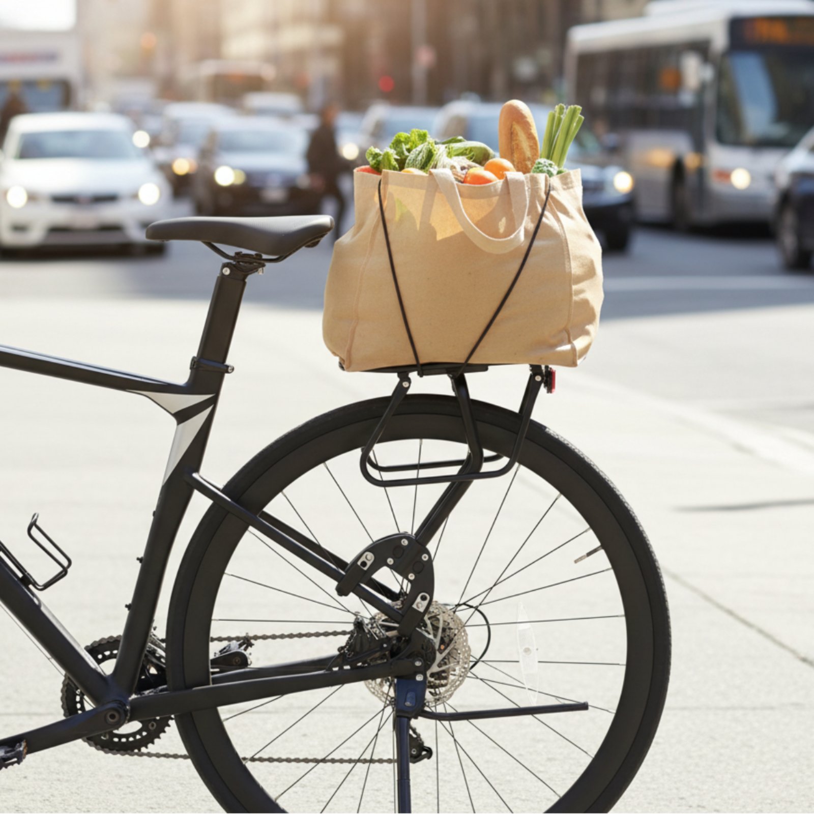 Porte-bagages arrière de vélo  - Cycling For Commute avis et prix
