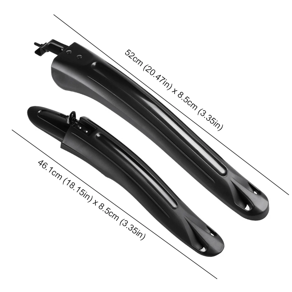 Garde-boue de vélo en plastiqu - Fender Mudguard Set avis et prix