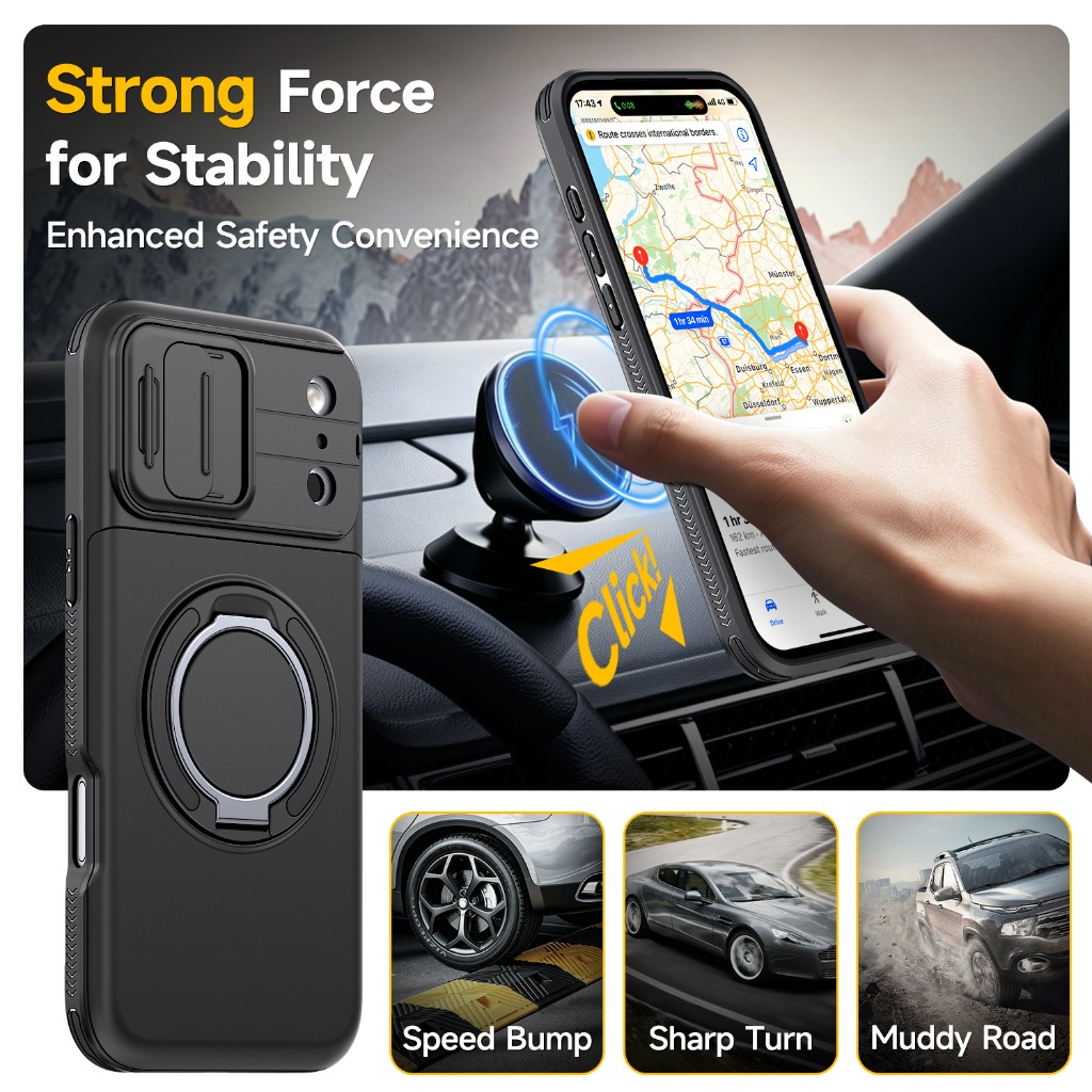 Étui portefeuille multifonctio - Kickstand Adjustable avis et prix