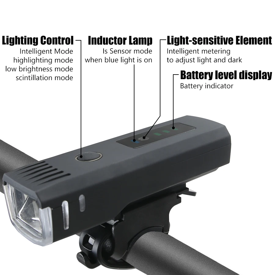 Ensemble de lumières de vélo d - Bike Light Front Rear avis et prix